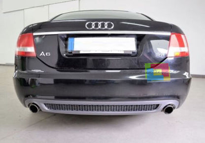 S LINE REAR DIFFUSER - UNDER BUMPER AUDI A6 4F C6 SALOON 04-08 -