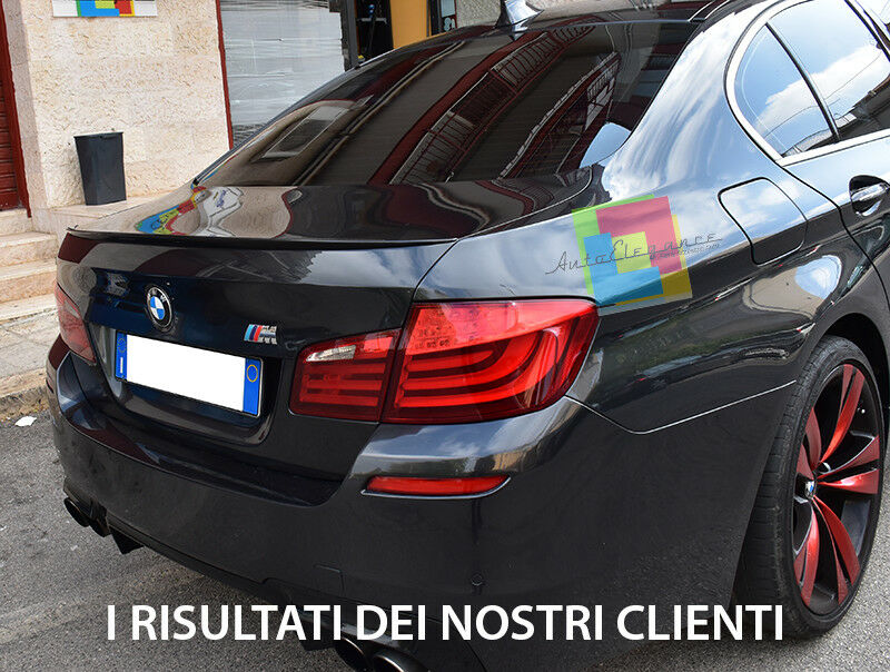 BMW SERIE 5 F10 BERLINA 2010-2017 SPOILER POSTERIORE SUL COFANO LOOK M .- AUTOELEGANCERICAMBI