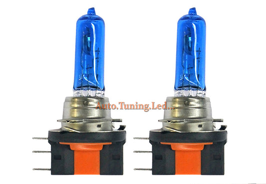 ALFA ROMEO GIULIA LAMPADE H15 55W 12V BLU XENO DIURNE ABBAGLIANTI POSIZIONI AUTOELEGANCERICAMBI