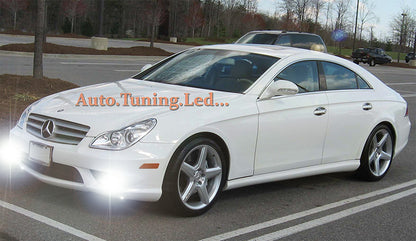 BMW SERIE 3 F30 F31 LAMPADE H8 CREE LED FENDINEBBIA 6000K BIANCO RAPIDO AUTOELEGANCERICAMBI