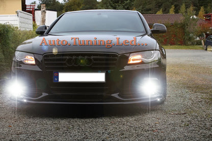 BMW SERIE 3 F30 F31 LAMPADE H8 CREE LED FENDINEBBIA 6000K BIANCO RAPIDO AUTOELEGANCERICAMBI