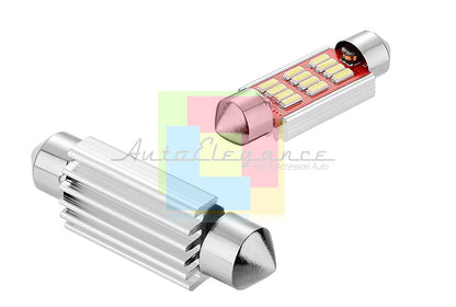 MERCEDES CLASSE E W203 SPORTCOUPE LUCI TARGA  SMD BIANCO QUALITA'  NO ERRORE