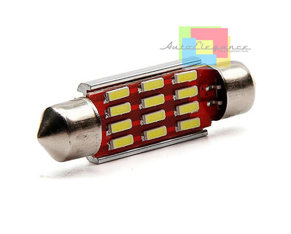MERCEDES CLASSE E W203 SPORTCOUPE LUCI TARGA  SMD BIANCO QUALITA'  NO ERRORE