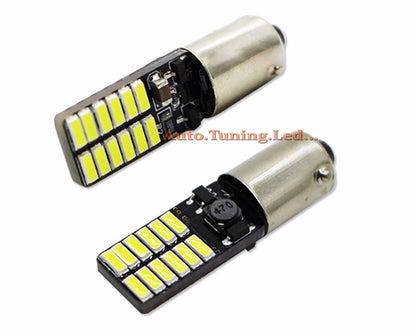 PORSCHE 911 996 2002-2005 LUCI POSIZIONE 24 LED BIANCO H6W BA9S SUPER QUALITA
