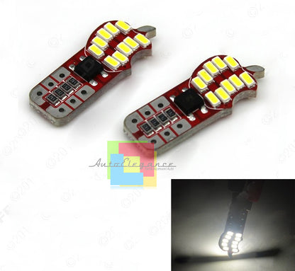 LUCI POSIZIONE FIAT FREEMONT CANBUS T10 BIANCO 20 LED SUPER QUALITA