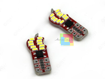 LUCI POSIZIONE PEUGEOT 207 06-12 CANBUS T10 BIANCO 20 LED SUPER QUALITA