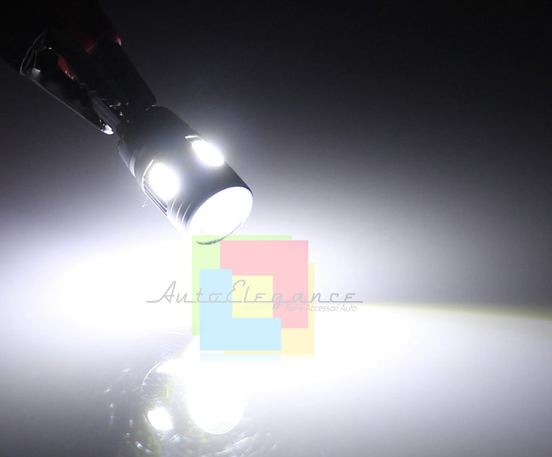 LUCI POSIZIONE BMW SERIE 3 E46 COUPE CANBUS T10 BIANCO 6 LED SUPER QUALITA