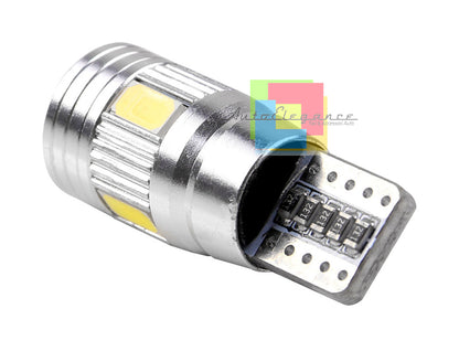 LUCI POSIZIONE MINI CLUBMAN R55 CANBUS T10 BIANCO 6 LED SUPER QUALITA