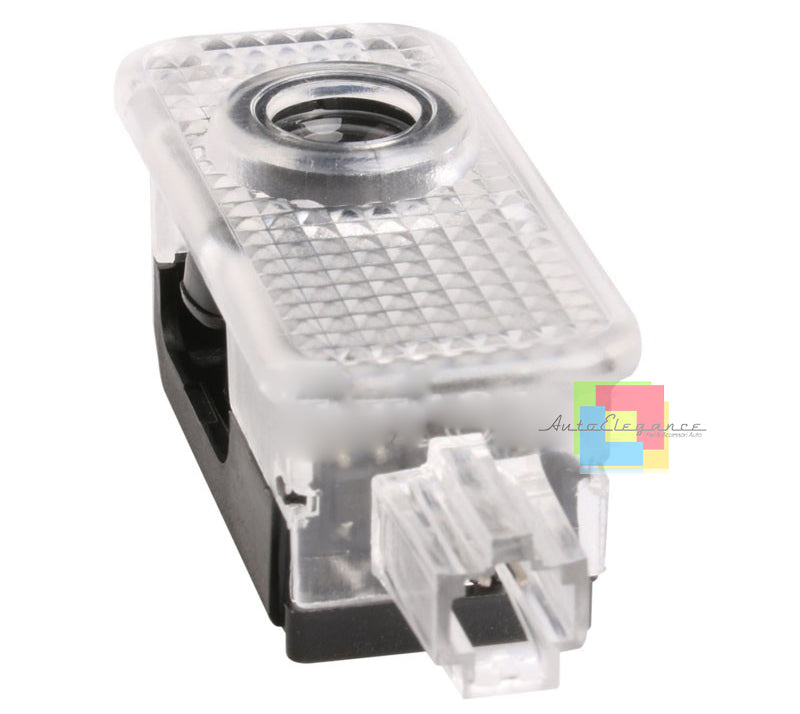 AUDI R8 2007-2016 COPPIA SIMBOLO S LINE S-LINE LASER LED SMD LOGO SOTTO PORTIERE AUTOELEGANCERICAMBI