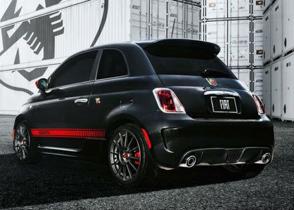 SPOILER POSTERIORE SUL TETTO FIAT 500 2007+ LOOK SPORTIVO