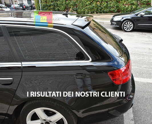 SPOILER POSTERIORE AUDI A6 4F C6 2004-2011 SUL TETTO S6 S-LINE TOP QUALITA' .-.