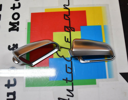 AUDI A6 4F C6 04-08 COPERTURE SATINATE SPECCHI - CALOTTE SPECCHIETTI SLINE S6 AUTOELEGANCERICAMBI