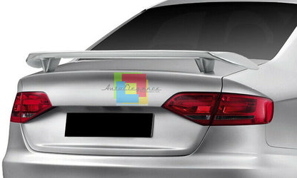 AUDI A4 B8 8K 2008-2014 SPOILER POSTERIORE ALETTONE SUL COFANO LOOK RS4 AUTOELEGANCERICAMBI