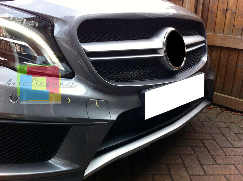BLACK FRONT GRILLE MERCEDES GLA X156 2014 ONWARDS LIFT AMG GRILLE 45