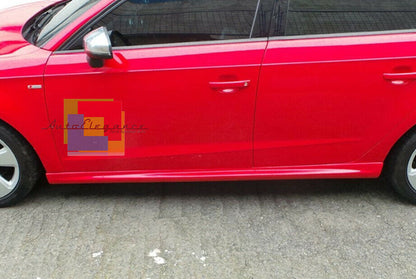 SIDE SKIRTS AUDI A3 8V SPORTBACK FROM 2012+ ABS DOOR SPOILER -