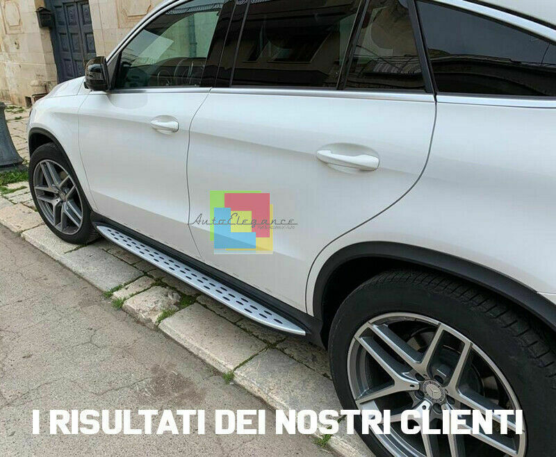 PEDANE LATERALI SOTTOPORTA DESIGN AMG PER MERCEDES GLC COUPE C253 2016+