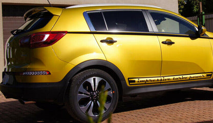 SPOILER POSTERIORE SUL TETTO KIA SPORTAGE 2010-2015 LOOK SPORTIVO ALETTONE .-