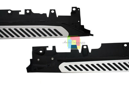 SIDE STEPS FOR BMW X6 F16 FROM 2014+ TOP QUALITY ALUMINUM DOOR SILLS .-
