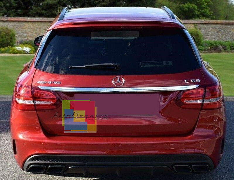 MERCEDES CLASSE C S205 STATION WAGON 2014-2017 SPOILER SUL TETTO LOOK AMG