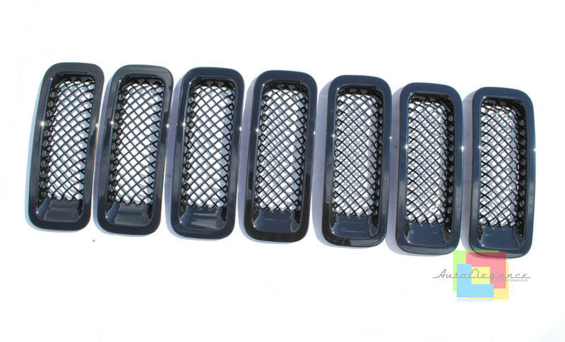 FRONT GRILLES JEEP PATRIOT 2011-2015 BLACK EDITION GRILLES