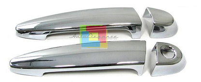 SET COPRI MANIGLIE CROMATE PER BMW SERIE 1 E81 E82 E88 E 2004-2011