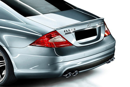 MERCEDES CLS W219 REAR SPOILER ON THE HOOD IN ABS AMG LOOK