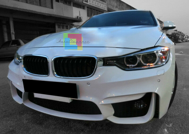 PARAURTI ANTERIORE PER BMW SERIE 3 F30 F31 2011-2018 LOOK M EVO IN ABS .-