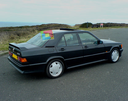 SPOILER POSTERIORE SUL COFANO MERCEDES CLASSE E W201 E190 LOOK AMG