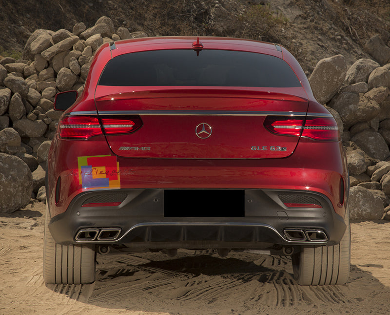 REAR SPOILER ON THE HOOD AMG 63 LOOK - MERCEDES GLE C292 COUPE