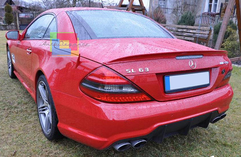 SPOILER POSTERIORE SUL COFANO MERCEDES SL R230 2001-2011 .- TOP QUALITA&apos;