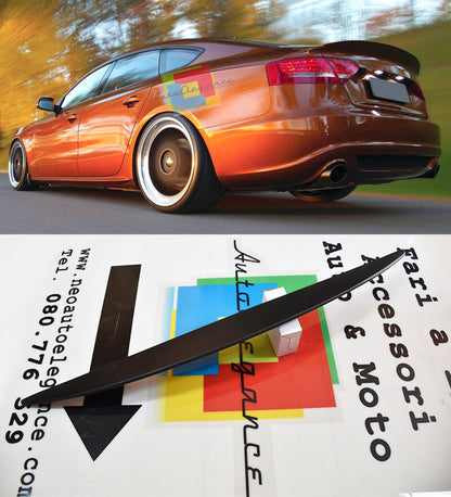 SPOILER POSTERIORE SUL COFANO AUDI A5 8T SPORTBACK 2009-2015 LOOK S5 S LINE