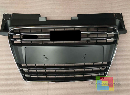 FRONT GRILLE FOR AUDI TT 8J 2006-2014 STT SLINE GRILLE CHROME PROFILES