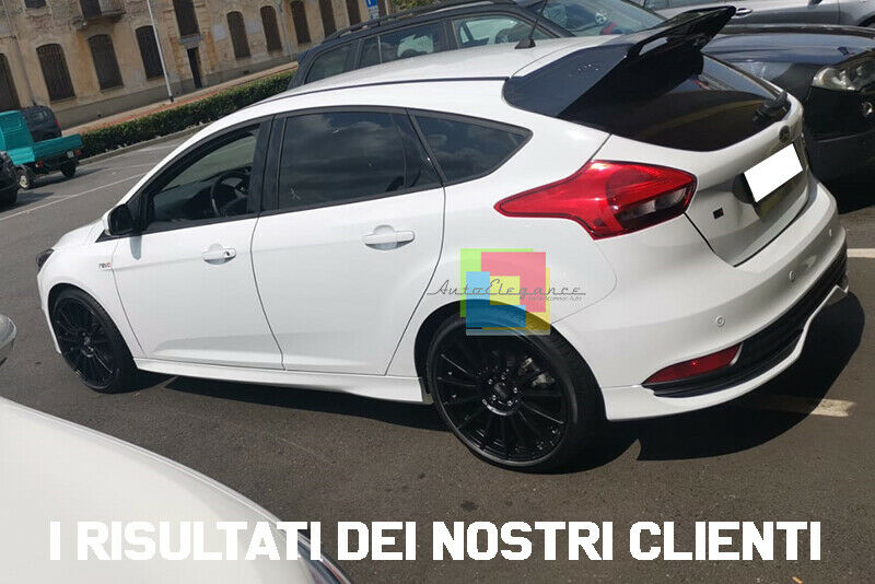 FORD FOCUS MK3 5 DOOR 2011-2016 REAR ROOF SPOILER RS LOOK ABS