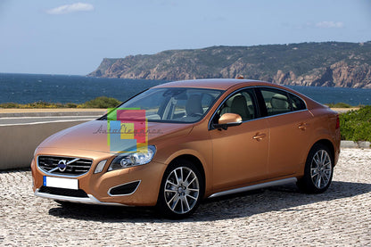MINIGONNE LATERALI VOLVO S60 V60 2010+ SPOILER SOTTO PORTA LOOK SPORTIVO