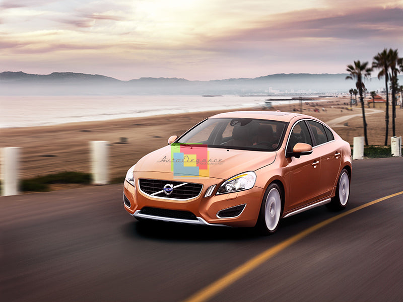 MINIGONNE LATERALI VOLVO S60 V60 2010+ SPOILER SOTTO PORTA LOOK SPORTIVO