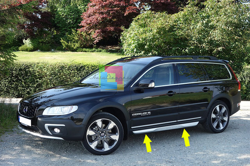 SIDE SKIRTS VOLVO XC70 2007-2015 SPORTY LOOK UNDER DOOR SPOILER