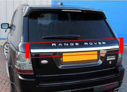 MODANATURA SATINATA RANGE ROVER SPORT L320 2005-2009 POSTERIORE SUL COFANO