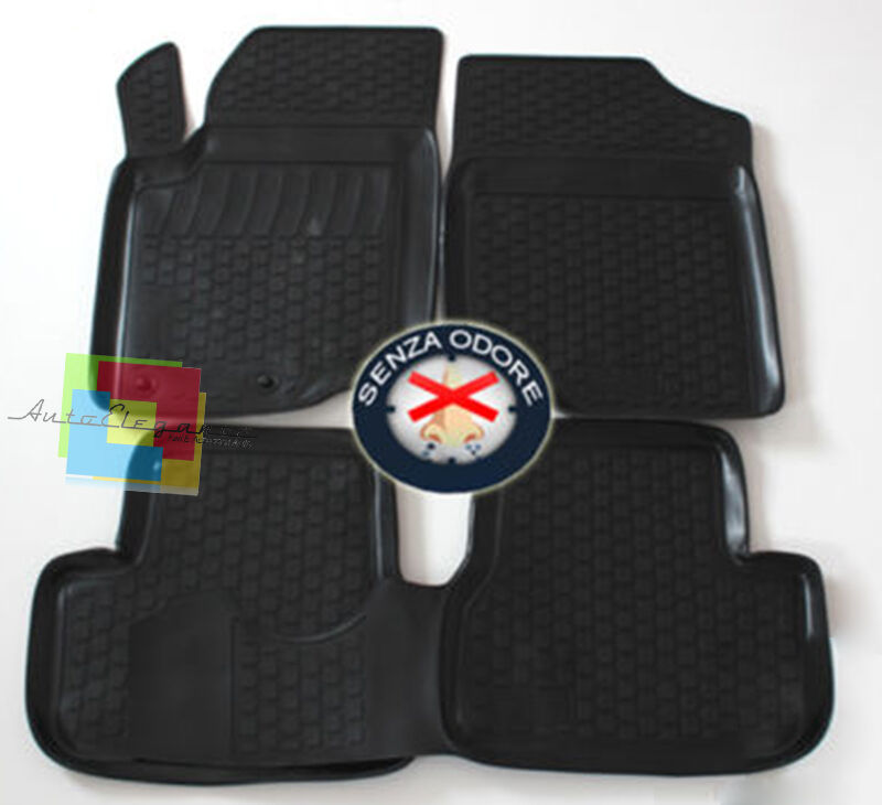 PEUGEOT 207 SW RUBBER CAR MATS SET - TOP QUALITY MATS -