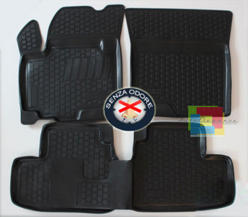 SUZUKI SWIFT 2004-2011 SET TAPPETINI AUTO IN GOMMA - TAPPETI TOP QUALITA -.