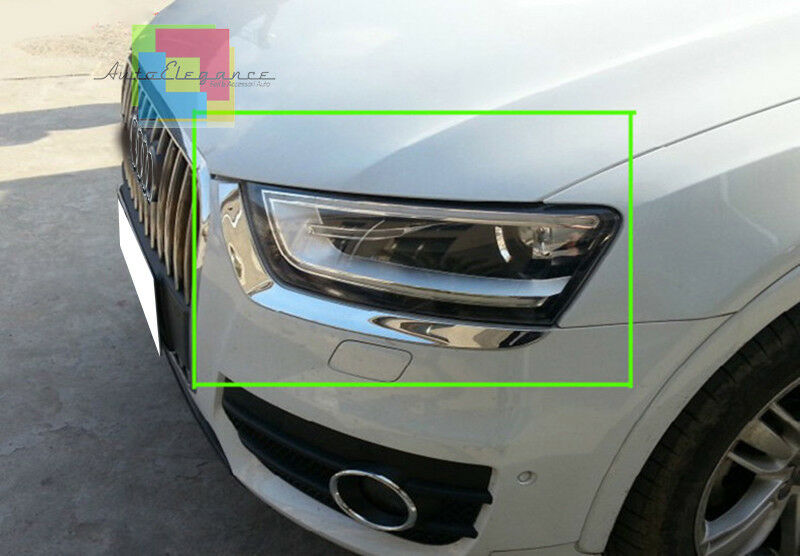 MODANATURE ADESIVE 3M SUI FARI ANTERIORI PER AUDI Q3 2012-2015