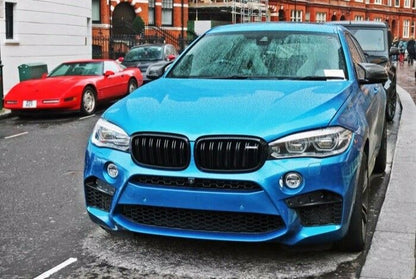 BMW X5 F15 DAL 2014+ MACHERINE NERE DOPPIA STRISCIA LOOK M - GRIGLIE ANTERIORI - AUTOELEGANCERICAMBI