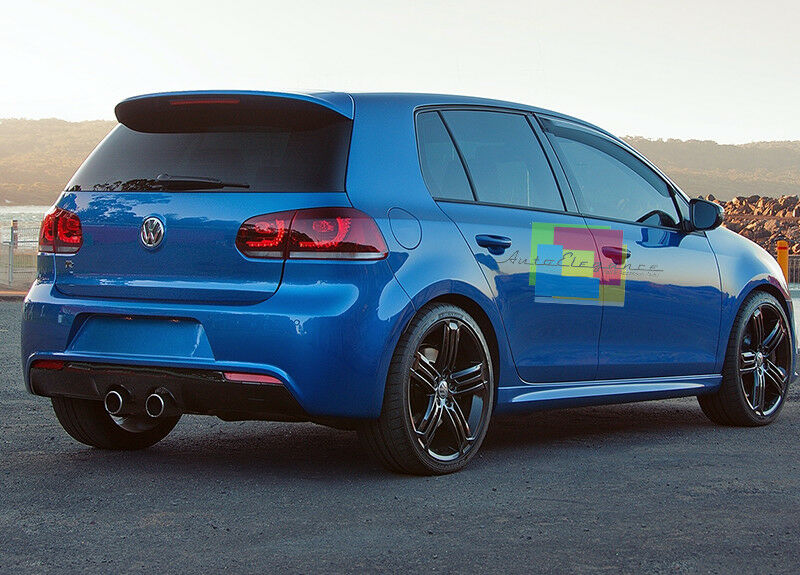 SPOILER POSTERIORE SUL TETTO + TERZO STOP LED VW GOLF 6 2008-2012 LOOK R20