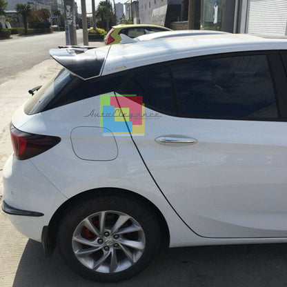 REAR ROOF SPOILER FOR OPEL ASTRA K 2015-2018 DESIGN TUNING .-