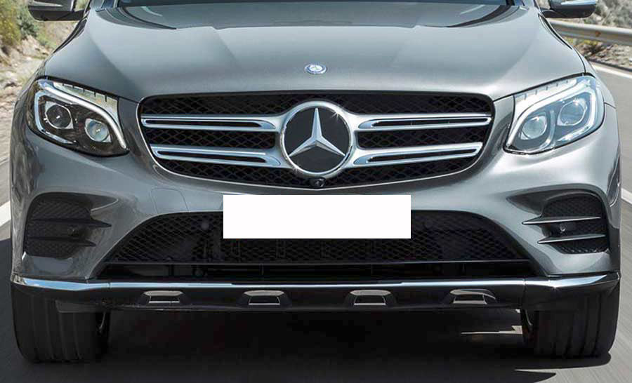MERCEDES GLC SUV / COUPE 2015-2018 FRONT BUMPER AMG LOOK IN ABS