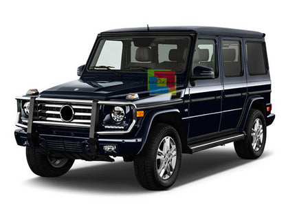 MERCEDES W463 Classe G 1990-2010 GRIGLIA ANTERIORE LOOK AMG PROFILI CROMATI .-