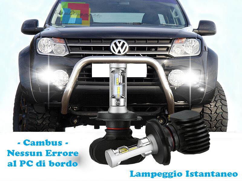 LAMPADE FENDINEBBIA LAMPEGGIO ISTANTANEO LED VW AMAROK 2010+ CREE