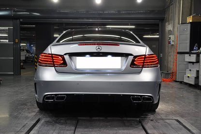 MERCEDES CLASSE E COUPE C207 2009-2016 SPOILER COFANO POSTERIORE ABS LOOK AMG