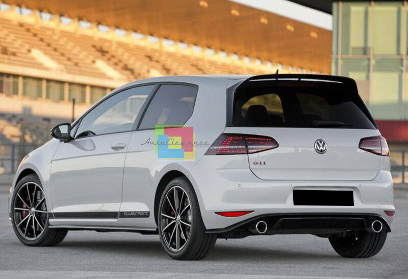 SOTTO PARAURTI VW GOLF 7 MK7 2012 IN POI DIFFUSORE POSTERIORE PER PARAURTI GTI -