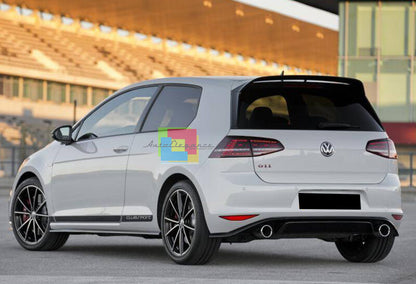 SOTTO PARAURTI VW GOLF 7 MK7 2012 IN POI DIFFUSORE POSTERIORE PER PARAURTI GTI -