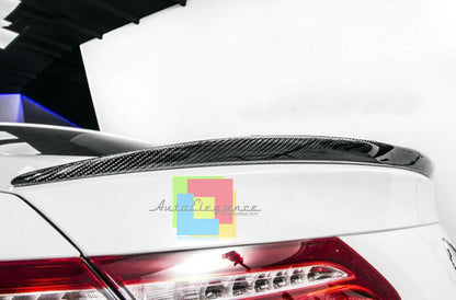 MERCEDES CLASSE C W205 COUPE SPOILER CARBON LOOK POSTERIORE SUL COFANO AMG